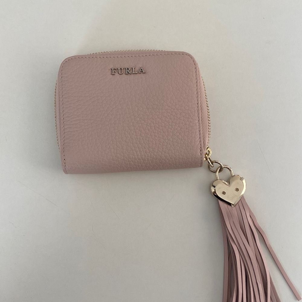Pink Furla Wallet zip around
